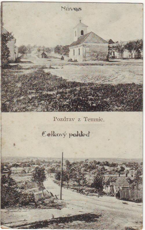 Sbírka pohlednic obce Těmice 20. století 11. 10. 2012