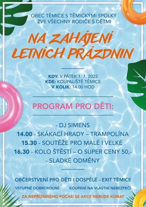 Zahájení letních prázdnin