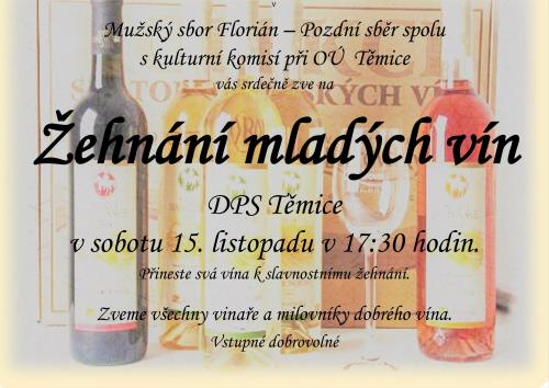 Žehnání mladých vín